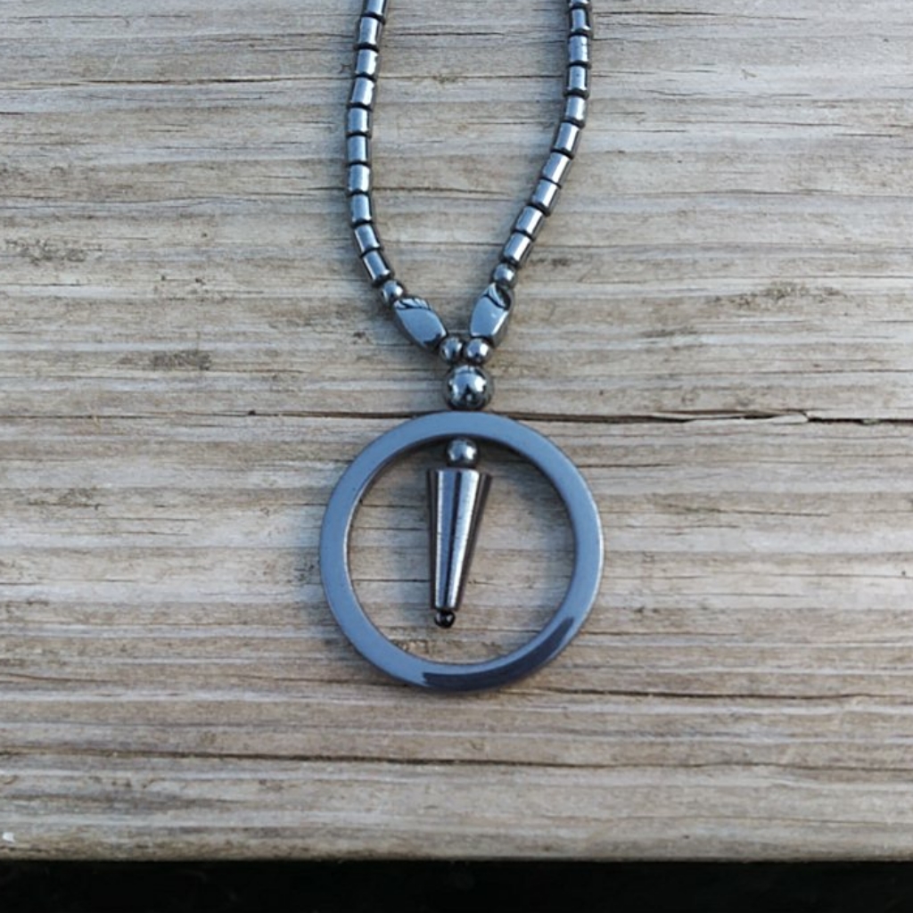 Hematite Black Necklace 18$